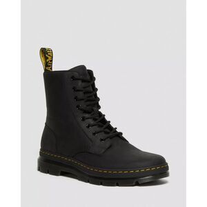 Dr. Martens Combs Leather Casual Boots in Black Wyoming Men's Size 10